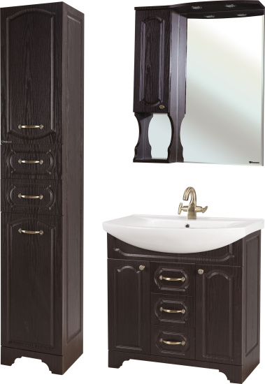 Зеркало Bellezza Камелия 75 L венге