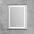 Зеркало BelBagno Kraft SPC-KRAFT-685-885-TCH-WARM-NERO черное, с подсветкой и подогревом
