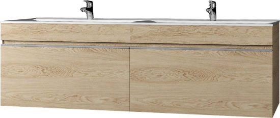 Мебель для ванной Velvex Pulsus 140 подвесная, дуб