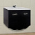 Тумба с раковиной Bellezza Версаль 100 черная 1 внутренний ящик
