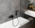 Смеситель для ванны Hansgrohe Vernis Blend 71440670 черный Смеситель для ванны Hansgrohe Vernis Blend 71440670 черный