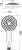Смеситель на борт ванны Villeroy & Boch O.novo TVT10400200061
