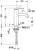 Смеситель для раковины Duravit C.1 C11020002046 черный