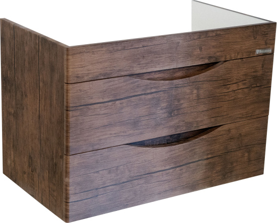 Тумба с раковиной Bellezza Санриса 80 орех