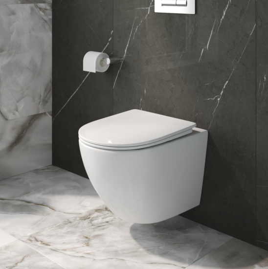 Инсталляция Geberit Duofix Delta 458.175.00.1 с кнопкой + унитаз подвесной BelBagno Uno BB5177CH-TOR/SC