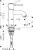 Смеситель для раковины Hansgrohe Talis Classic 14118000