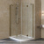 Душевой уголок Vegas Glass AFS-F Lux 110*90 05 01 L профиль бронза, стекло прозрачное Душевой уголок Vegas Glass AFS-F Lux 110*90 05 01 L профиль бронза, стекло прозрачное