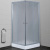 Душевой уголок Timo TL-8002 Fabric Glass с поддоном Душевой уголок Timo TL-8002 Fabric Glass с поддоном