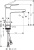 Смеситель для раковины Hansgrohe Metropol 74506000