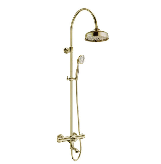 Душевая стойка Kaiser Aria 03182-1 Bronze с термостатом
