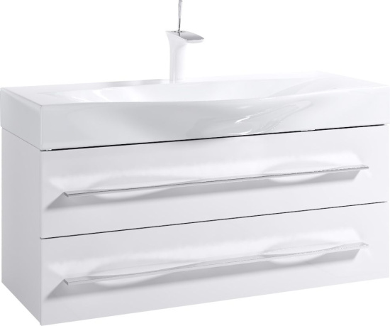 Мебель для ванной Aqwella 5 stars Milan 100 подвесная, с ящиками