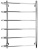 Полотенцесушитель электрический Secado Венеция 2 80/40/50 L, хром