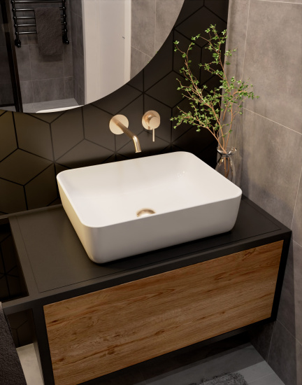 Смеситель для раковины AQUAme Siena AQM6215BG