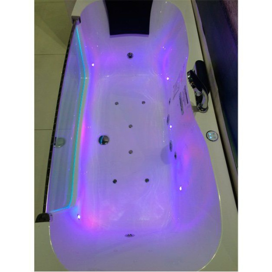 Акриловая ванна Appollo AT-9075T с гидромассажем 170 см