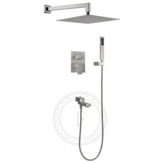 Душевая система Filarete Fing FL1040NK, никель