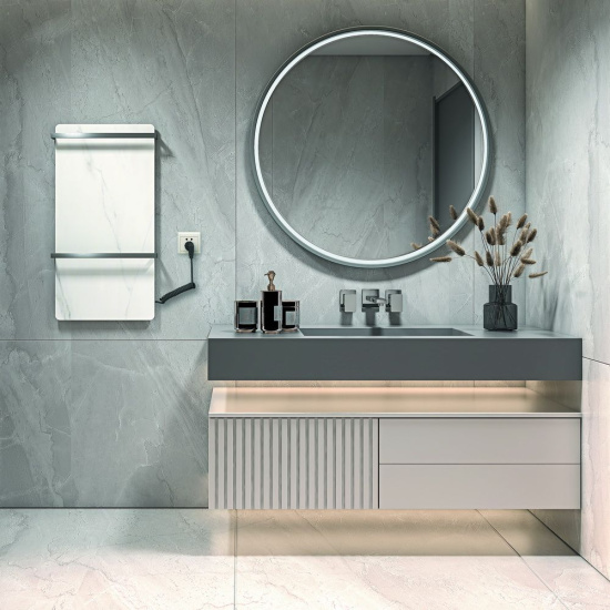 Полотенцесушитель электрический Black&White Moon N-389 SW