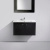 Тумба с раковиной BelBagno Atria 83 nero lucido Тумба с раковиной BelBagno Atria 83 nero lucido