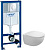Инсталляция Grohe Rapid SL 38721001 3 в 1 с кнопкой смыва + унитаз подвесной Duravit Architec 2546090064 + сиденье Architec 0069690000