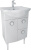 Мебель для ванной Triton Лира 55 R, 1 дверь, 2 ящика, белая Мебель для ванной Triton Лира 55 R, 1 дверь, 2 ящика, белая
