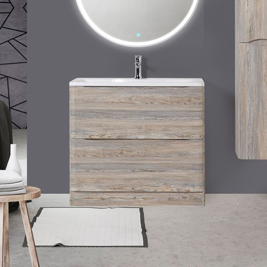 Мебель для ванной BelBagno Acqua 80 напольная, pino scania
