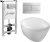 Комплект Jacob Delafon Presquile E5504-NF-M9 Комплект Jacob Delafon Presquile E5504-NF-M9