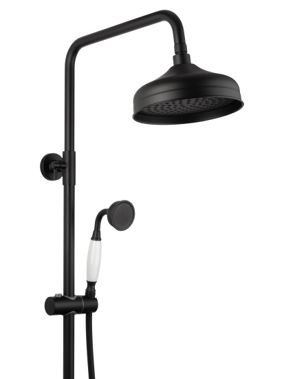 Душевая стойка Wonzon & Woghand Retro WW-B3041-MB с термостатом