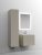 Тумба с раковиной Sancos Snob T 60 Beige Soft SNT60CE, подвесная