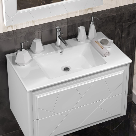 Мебель для ванной Opadiris Луиджи 90 белая