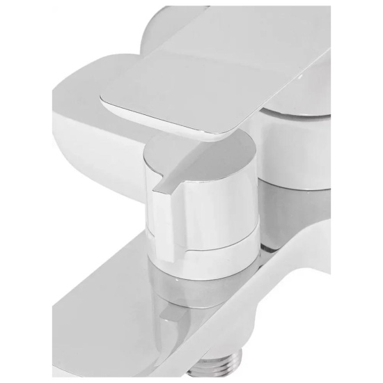 Набор для ванны 3 в 1 Hansberge H7099W, белый/хром
