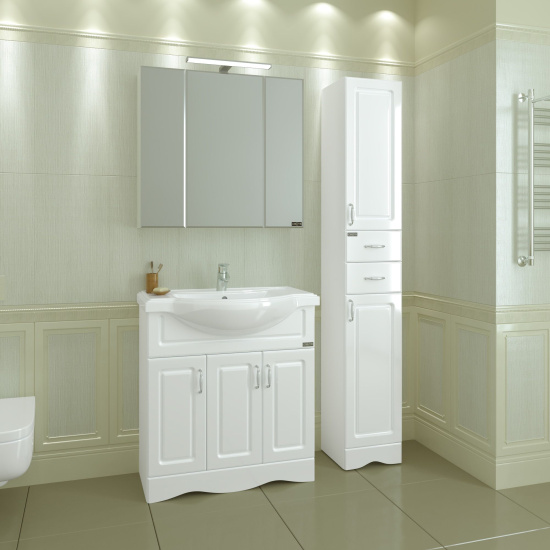 Тумба с раковиной СанТа Верона 80 напольная