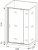 Душевой уголок Good Door Orion WTW-PD+SP-C-CH 120x90