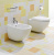 Крышка-сиденье Villeroy & Boch Subway 9M66 S101 с микролифтом, петли хром