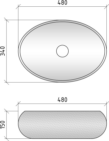 Тумба с раковиной Armadi Art Vallessi Avantgarde 80 белая, золото