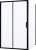 Душевой уголок Ravak BLSDP2 110x80, профиль черный