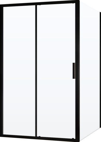 Душевой уголок Ravak BLSDP2 110x80, профиль черный