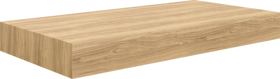 Мебель для ванной с раковиной Duravit Luv 60: столешница 100, дуб французский, без отверстий + 2 тумбы 50