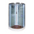 Душевая кабина DTO A01 LED с кнопкой