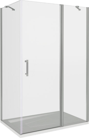 Душевой уголок Good Door Mokka WTW+SP 110х80х185 см