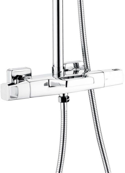 Душевая стойка Kaiser Quadris 25282, термостат