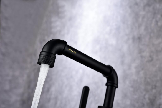 Смеситель для раковины Paulmark Loft Lo226006-401 антрацит