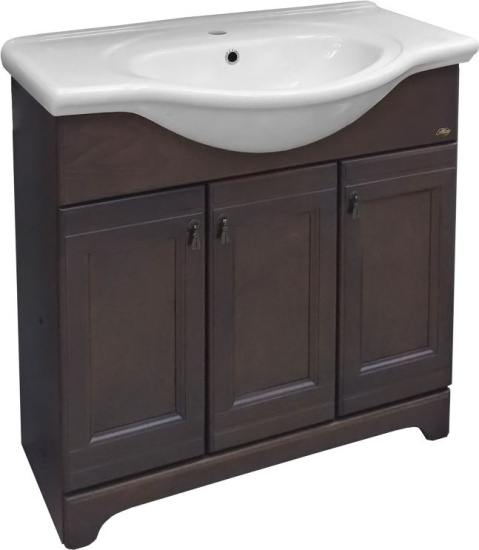 Тумба под раковину Misty Рим 85 орех