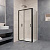 Душевой уголок RGW Passage PA-74B (1095-1135)х900х1950 профиль черный, стекло прозрачное