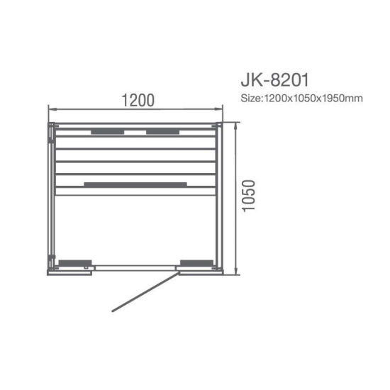 Инфракрасная сауна KOY JK-R8201