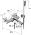 Смеситель для ванны Mariani Speed SP610 CR