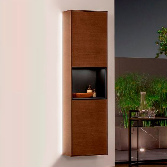 Пенал Villeroy & Boch Finion G470PDGN walnut veneer, R