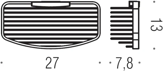 Полка Colombo Design Angolari B9646