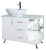 Тумба с раковиной Bellezza Рио 90 L белая Тумба с раковиной Bellezza Рио 90 L белая