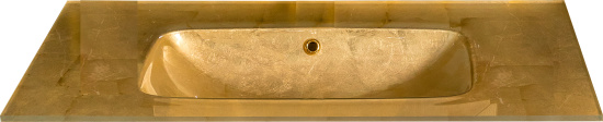 Мебель для ванной Armadi Art Lucido 100 поталь, раковина 852-100-Foil