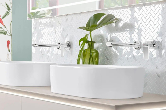 Смеситель для раковины Villeroy & Boch Liberty TVW10700800161 с внутренней частью