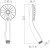 Душевая лейка Lemark LM8120C